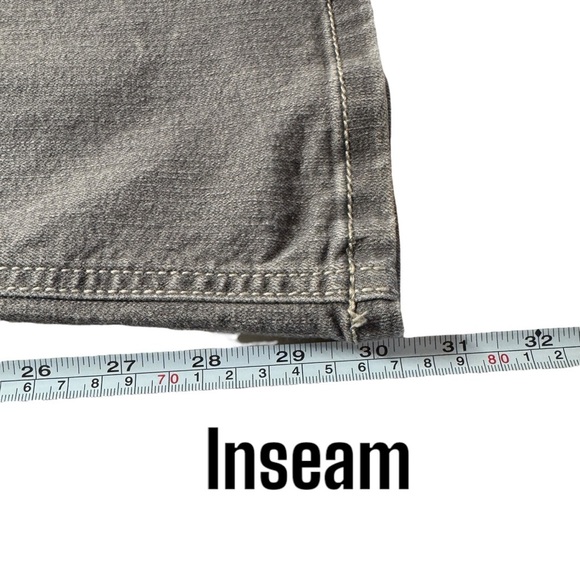 Ruff Hewn Classic Boot Cut Grey Wash denim jeans Womens 16 - Picture 12 of 12